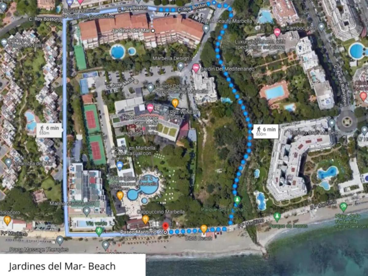 Luminoso Apartamento En Segunda Linea Playa 438 马尔韦利亚 外观 照片